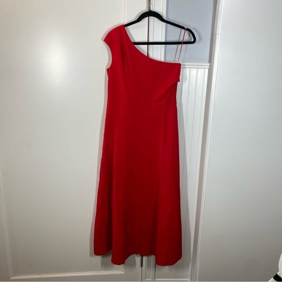 Tuckernuck Vibrant Red One Shoulder Dress - Picture 2 of 9